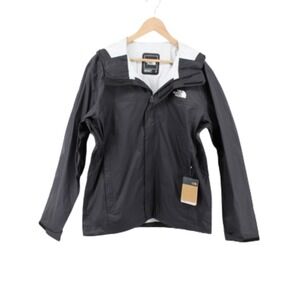 NWT The North Face Venture 2 Jacket Mens XL Black Waterproof Rain Hooded Coat